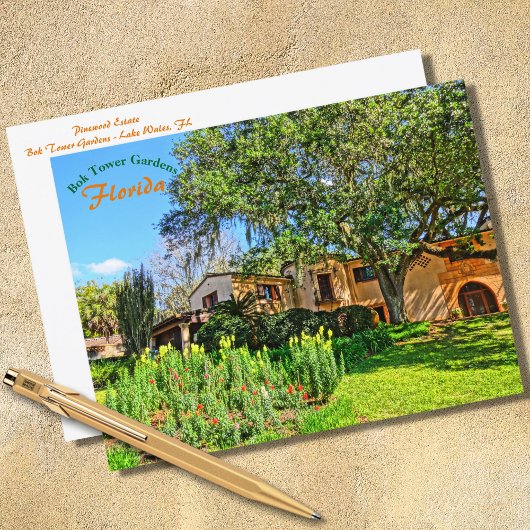 パインウッドエステートマンションボクタワーガーデンズフロリダ ポストカード