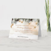 パインエレガントとスターアクセントで休日の希望 シーズンカード (正面)