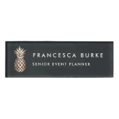 パインエレガントアップル銅 名札 (正面)