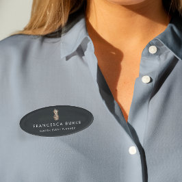 パインエレガントアップル銅 名札