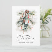 パインエレガントコーン分岐クリスマス企業の シーズンカード (スタンド正面)
