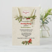 パインエレガントスとギフトはクリスマス 招待状 (スタンド正面)