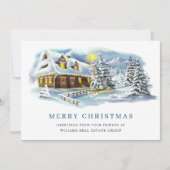 パインエレガントツリーのクリスマス企業の挨拶 シーズンカード (正面)