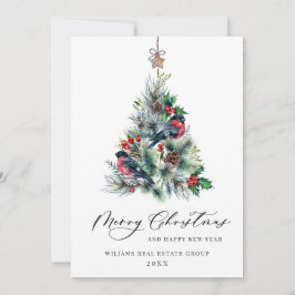 パインエレガントツリーのクリスマス企業の挨拶 シーズンカード