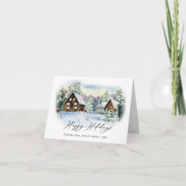 パインエレガントツリーのクリスマス企業の挨拶 シーズンカード