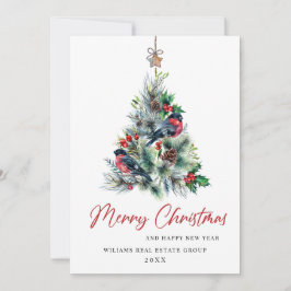 パインエレガントツリーのクリスマス企業の挨拶 シーズンカード