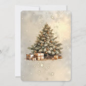 パインエレガントツリープレゼントクリスマスパーティー 招待状 (裏面)