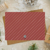 パインエレガント素朴クリスマス2カスタム枚の写真Invite シーズンカード