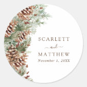 パインエレガント ラウンドシール (正面)