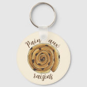 パインオーレーズンパテフランスのシセリーベーカリー食品 キーホルダー (正面)