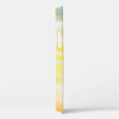 パインカッコいいアップル、水彩虹絞り染め Case-Mate iPhoneケース (裏面 / 右)