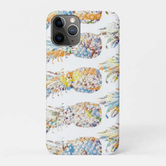 パインカラフルアップルプリント iPhone 11 PROケース