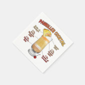 パインキラーカクテルレシピアート スタンダードカクテルナプキン (角)