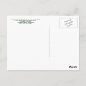 パインクリークゴージェオーバービューアットザパグランドキャニオン ポストカード (裏面)