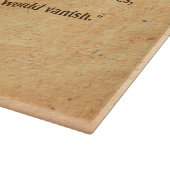 パインコーンアンドジョンミュア引用文 カッティングボード (角)