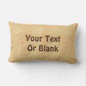 パインコーンアンドジョンミュア引用文 ランバークッション (裏面)