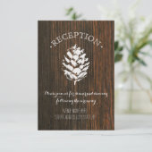 パインコーンウッドインスパイア披露宴 招待状 (スタンド正面)