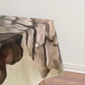 パインコーンオーガニッククリスマスオーナメントアート テーブルクロス (インサイチュ)