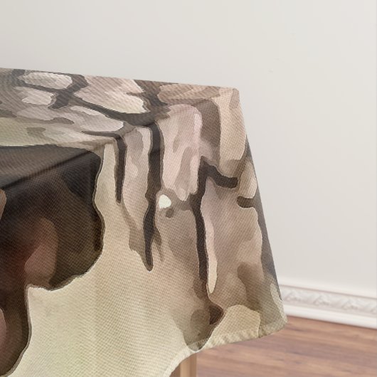 パインコーンオーガニッククリスマスオーナメントアート テーブルクロス (インサイチュ)