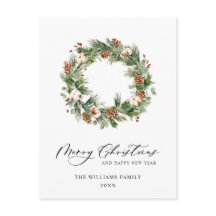 パインコーンファーリースメリークリスマスホリデー