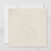 パインコーンブライダルシャワー招待状 招待状 (裏面)