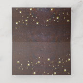 パインコーンブランチホリデー素朴クリスマスパーティー プレイスカード (内部開封)