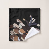 パインコーン冬コンテンポラリー植物学 バスタオルセット (ウォッシュタオル)