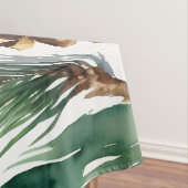パインコーン水彩植物芸術 テーブルクロス (インサイチュ)