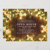 パインコーン素朴クリスマスオープンハウス 招待状 (正面/裏面)