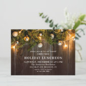 パインコーン素朴ブランチホリデーランチョン 招待状 (スタンド正面)