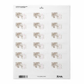 パインコーン自然結婚のリップバルムラベル ラベル (フルシート)