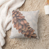 パインコーン装飾用クッション クッション (ブランケット)