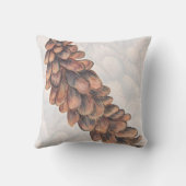 パインコーン装飾用クッション クッション (裏面)