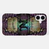 パインコーン"Mobilis in mobili"ダークチャンイン自然 iPhoneケース (裏面横)