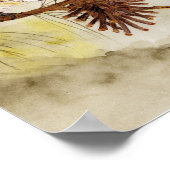 パインシシキンキャンバスプリント ポスター (角)