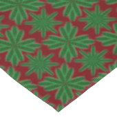 パインスノーフレークスガーネットテーブルクロス（3サイズ） テーブルクロス (アングル)