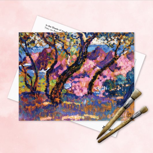 パインズシェードテオ・ヴァン・リュッセルベルグ ポストカード