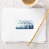 パインズフォギー素朴ブルーマウンテン差出人住所 ラベル (インサイチュ)