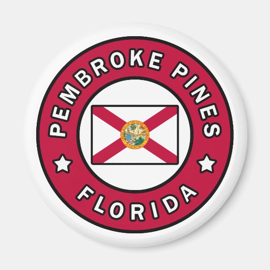 パインズフロリダ マグネット (正面)