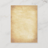 パインズブッシュホリデーウィンターウェディングカード エンクロージャーカード (裏面)