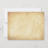 パインズブッシュホリデーウィンターウェディング日付を保存 セーブザデート (裏面)