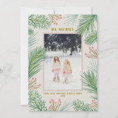 パインズベリーのクリスマスフォト シーズンカード (正面)