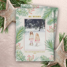 パインズベリーのクリスマスフォト シーズンカード