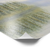 パインズレイクウォーターカラーランドスケープ フォトプリント            (角)