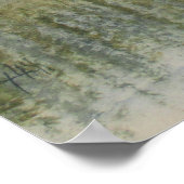 パインズレイクウォーターカラーランドスケープ ポスター (角)