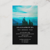 *～*パインズレインボーサンブルー名刺 名刺 (裏面)