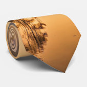 パインズ川の朝霧 ネクタイ (ロール)