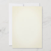 パインズ素朴ウッドランド結婚式招待状 招待状 (裏面)