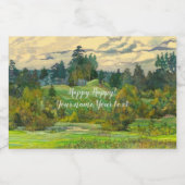 パインズ絵画ス リキュールボトルラベル (シングルラベル)