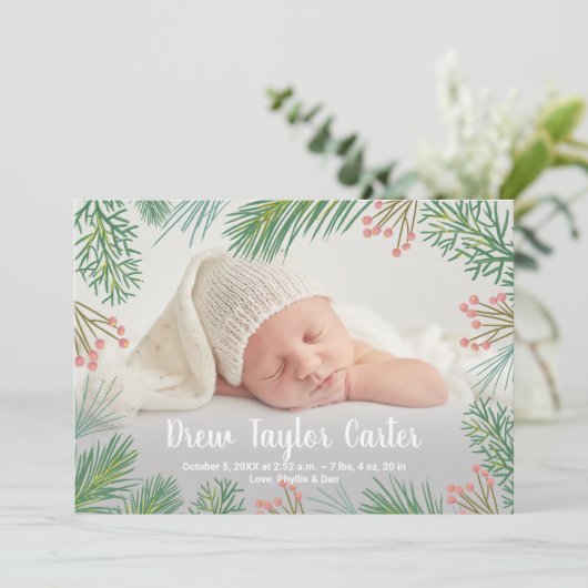 パインズ クリスマス ベイビー フォト 出生発表 (スタンド正面)